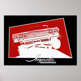 Poster BOUNCE Impala Lowrider