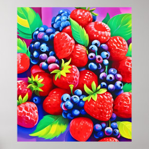 Poster Bounty de Berry frais