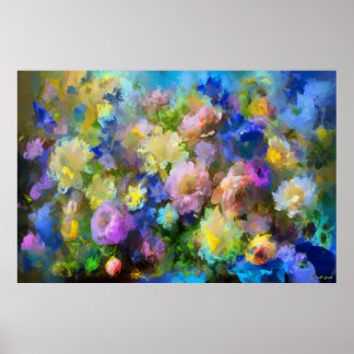 Poster Bouquet de fleurs