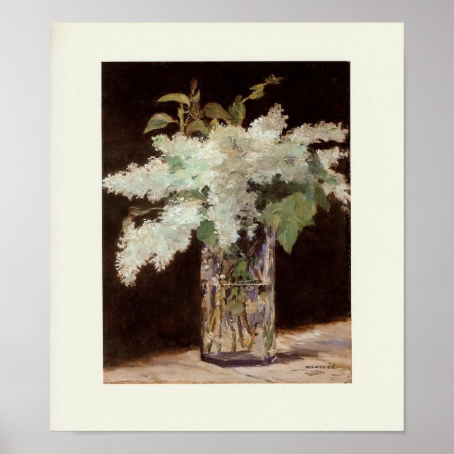 Poster Bouquet de Lilacs (Devant)