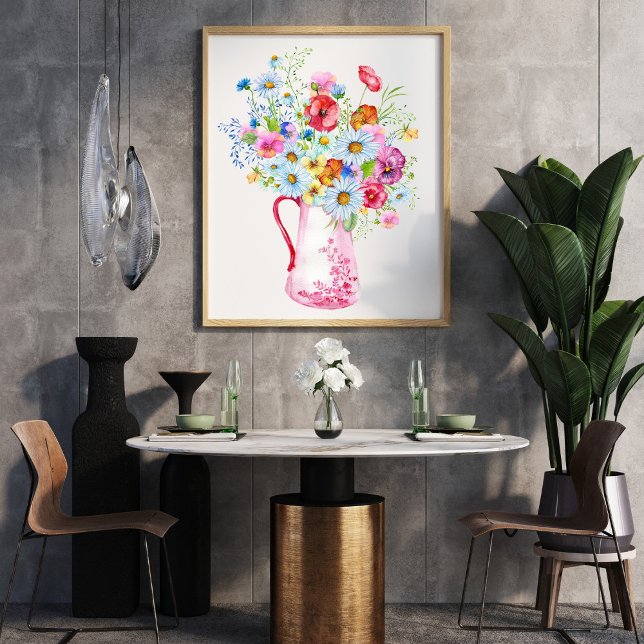 Poster Bouquet fleur sauvage (Créateur téléchargé)