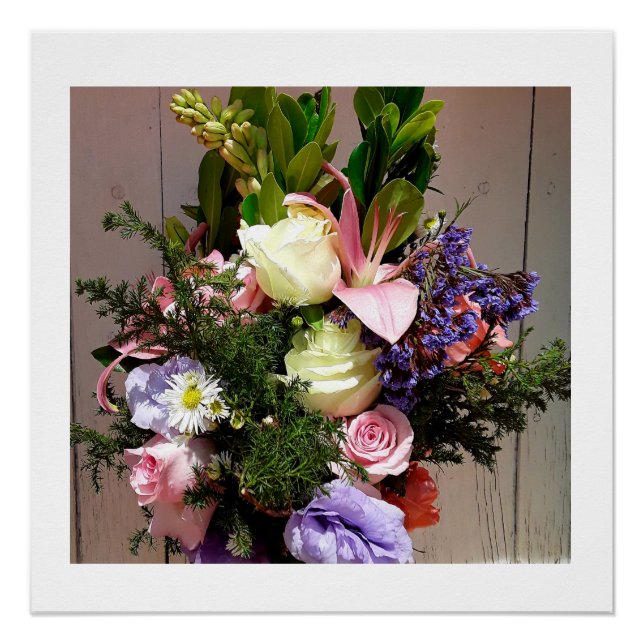 Poster Bouquet mexicain (Devant)