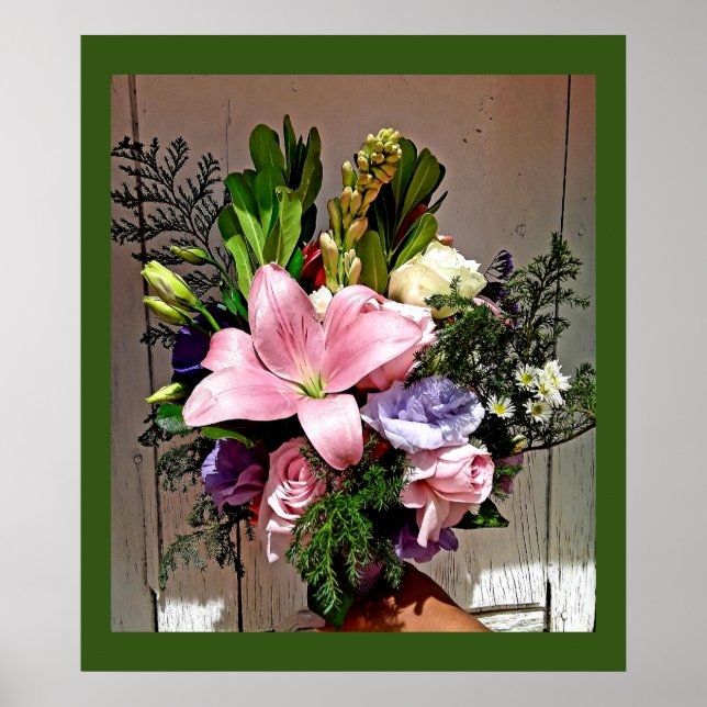 Poster Bouquet mexicain (Devant)