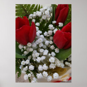 Poster bouquet of flowers