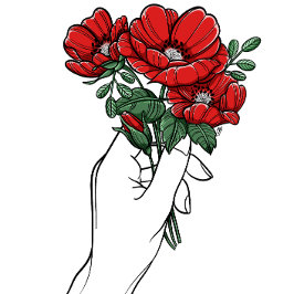 Poster Bouquet Poppy