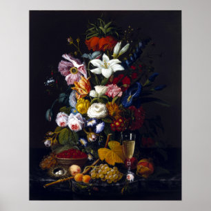 Poster Bouquet victorien de Severin