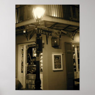Poster Bourbon Street