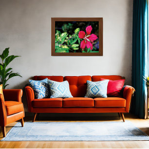 Poster Bourgogne Élégance : La chanson de l'amour de la n