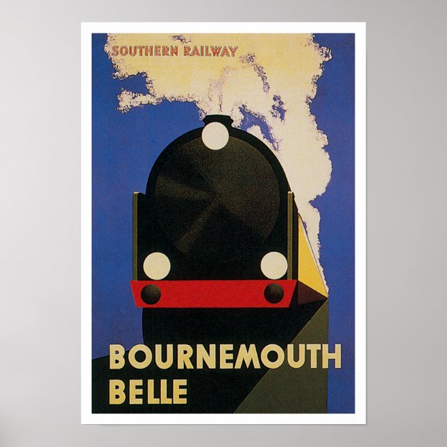 Poster Bournemouth Belle (Devant)