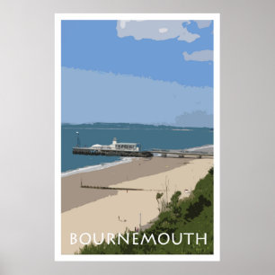 POSTER BOURNEMOUTH PIER