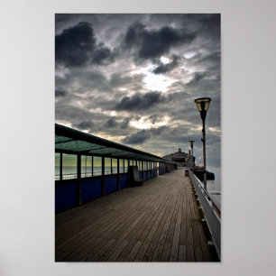Poster Bournemouth Pier Dorset England