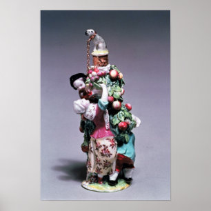 Poster Bouteille de Chelsea dépeignant une mère et des