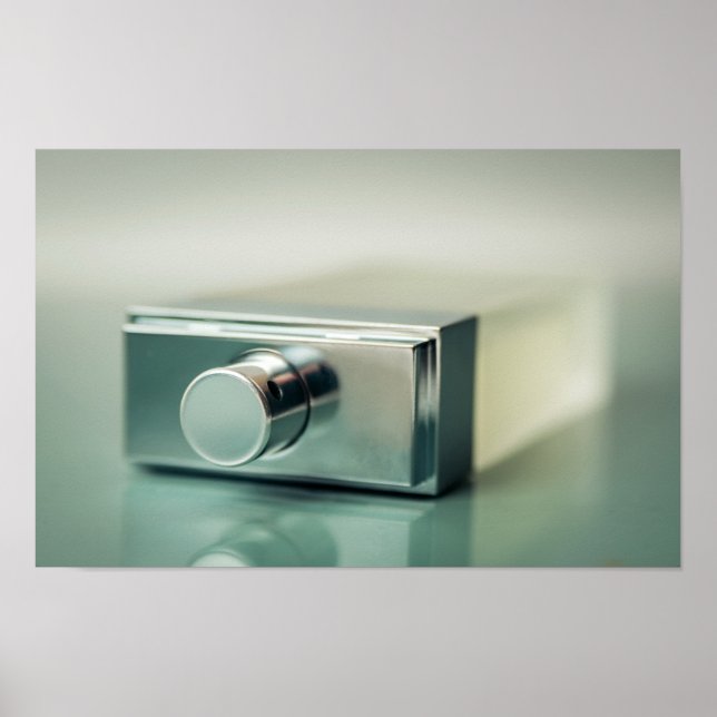 Poster Bouteille de parfum de mode (Devant)