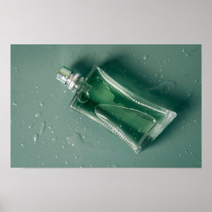 Poster Bouteille de parfum de mode