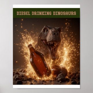 Poster Bouteilles De Bière