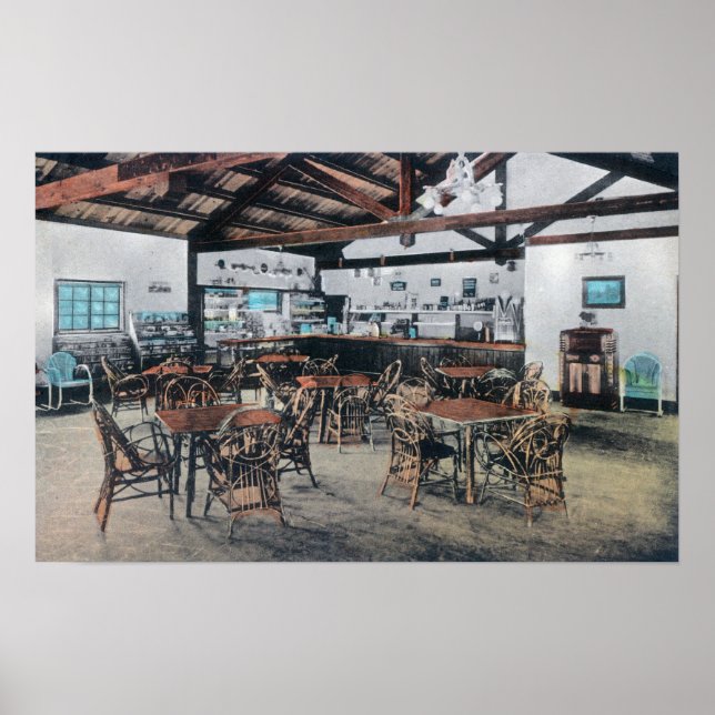 Poster Boutique de sources thermales Seigler, poste (Devant)