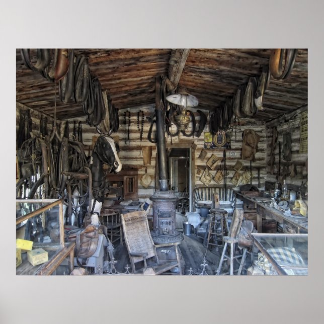 POSTER BOUTIQUE MONTANA SADDLERY (Devant)