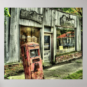 Poster Boutique traditionnelle