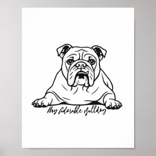 Poster Bouvier adorable