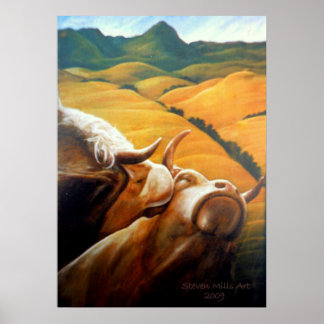 Poster Bovine Bliss