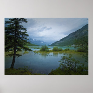 Poster Bow Lake Morning