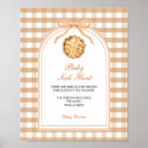 Bow Our Little Cutie Pie Baby Sock Jeu