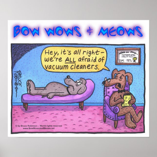 Poster BOW WOWS & MEOWS - Hey, tout va bien... (Devant)