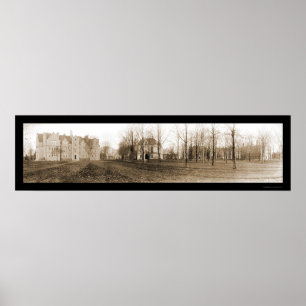 Poster Bowdoin Brunswick, JE photo 1910