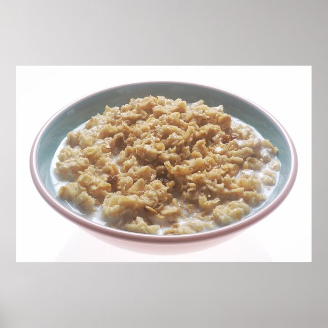 Poster Bowl of Oatmeal (Devant)