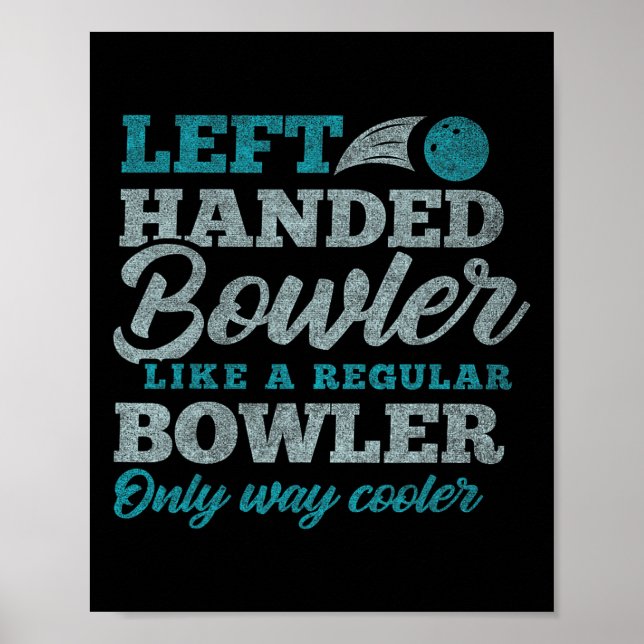 Poster Bowler à gauche (Devant)