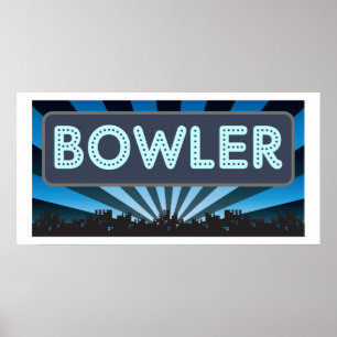 Poster Bowler marquee