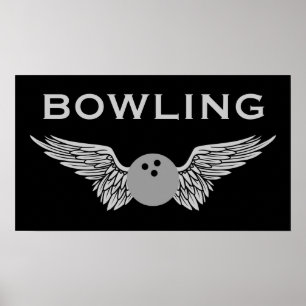 Poster bowling ailé