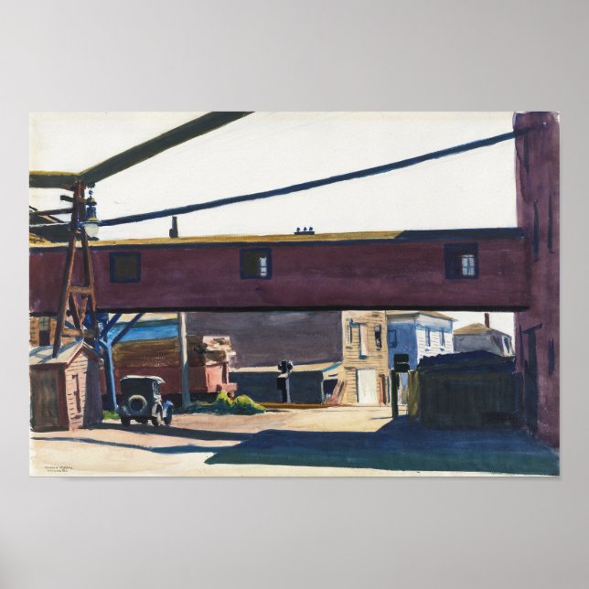 Poster Box Factory, Gloucester | Edward Hopper | (Devant)