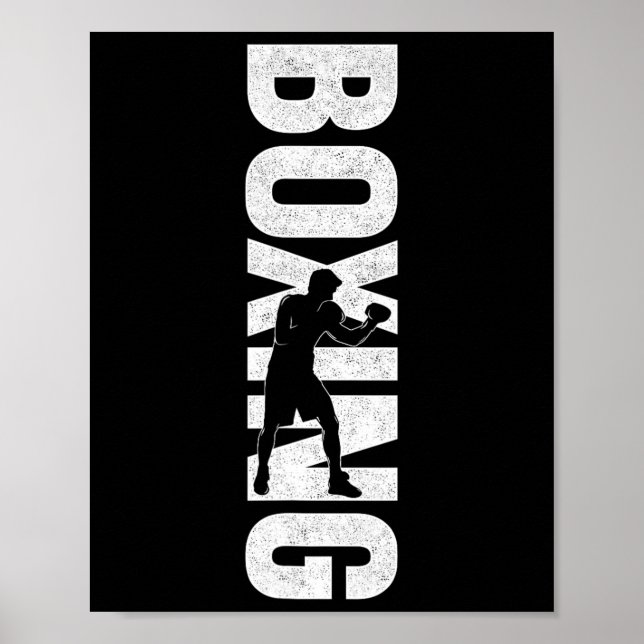 Poster Boxe Boxe Vintage 4 (Devant)