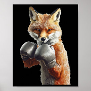 Poster Boxe Fox