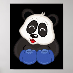Poster Boxe - Ours Panda