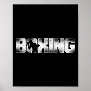 Poster Boxe Vintage