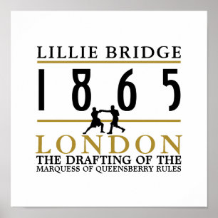 Poster Boxing Fight, Queensberry Rules