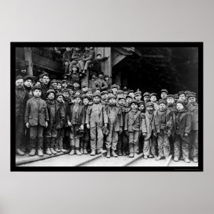 Poster Boy Laborers at the Pennsylvania Coal Company 1911