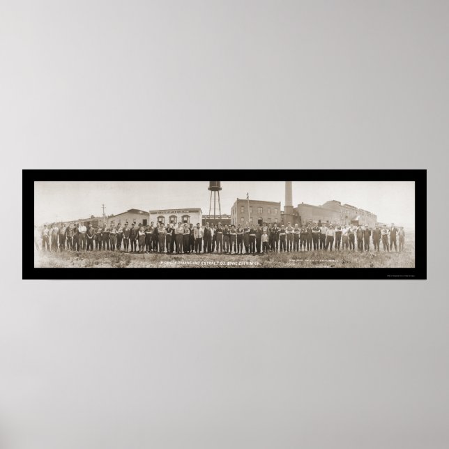 Poster Boyne City, MI Tanning Photo 1913 (Devant)