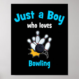 Poster Boys Bowling Shirt Kids Bowling