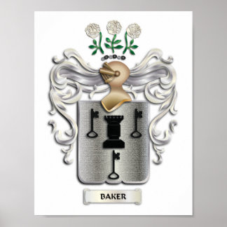 Poster Bracelet Baker Imprimer sur papier mat lourd
