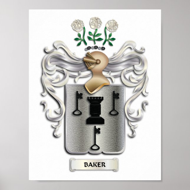 Poster Bracelet Baker Imprimer sur papier mat lourd (Devant)