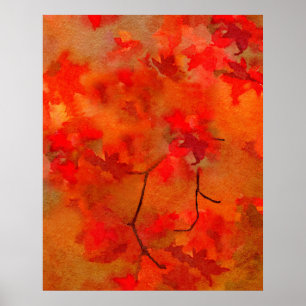 Poster Braises d'automne