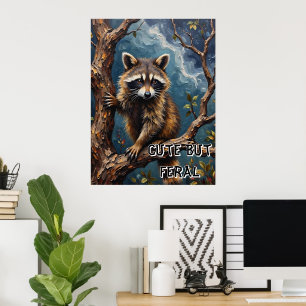 Poster Branche Buddy : Raccoon's Perch