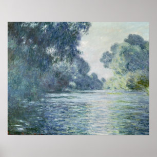 Poster Branche de Claude Monet de la Seine près de