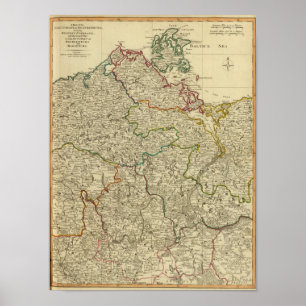 Poster Brandebourg, W Pomerania