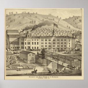 Poster Brasserie et maison de malt d'un Reymann