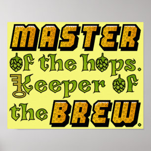 Poster Brasserie Homebrew Beer