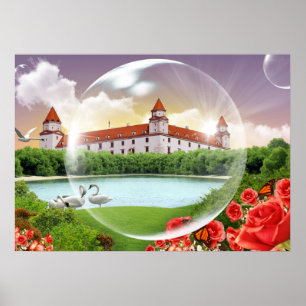 Poster Bratislava castle